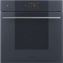 Smeg SO6106WAPG Einbaubackofen mit Mikrowellenfunktion, 60 cm breit, 68 L, Vitality-System, Display TFT Touch-Control, Neptune Grey Matt