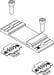 K2 Systems InsertionRail 2.0 CrossConnector Black (2004375)