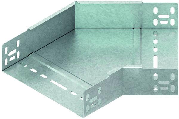 Niedax RBA60.500 Bogen 45° 60x502 mm, mit ungelochten Seitenholmen, bandverz.