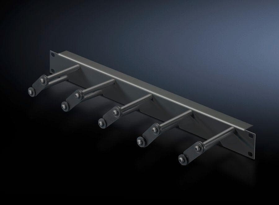 Rittal DK 5502.225 19Z Rangierpanel 1HE RAL9005