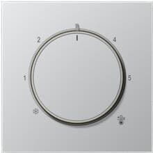 Jung Serie LS Abdeckung für Thermostat, aluminium (AL1749)