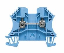 Weidmüller WDU 2,5 Durchgangs-Reihenklemme, Schraubanschluss, 2.5 mm², 800V, 24A, blau