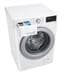 LG F4WV32X4 10,5 kg Waschmaschine, 60 cm breit, 1400U/Min, AquaStop, Kindersicherung, Mengenautomatik, TurboWash, Steam, weiß