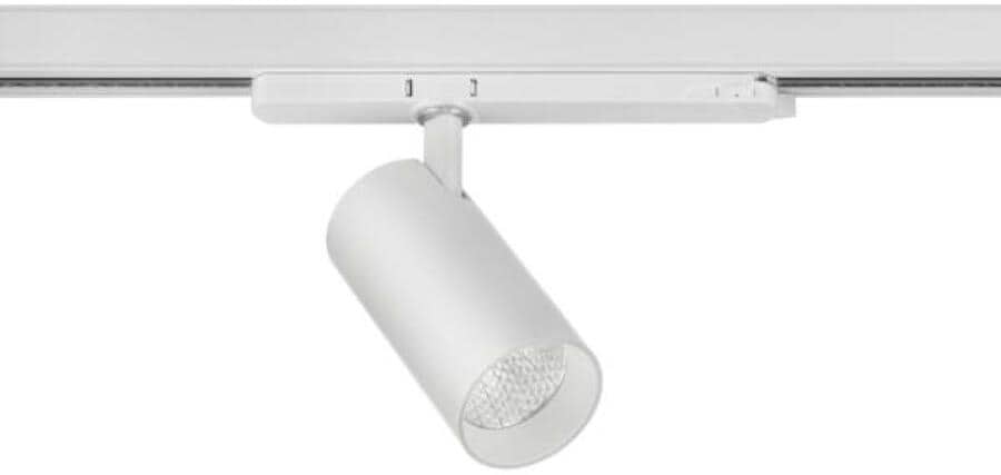 Brumberg TRAXX MICRO LED-Schienenstrahler, 230 V AC, 50 Hz, 11 W, 40°, 3.000 K, CRI > 90, rund, weiß (88694173)