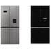 Sharp SJ-NFA35IHD Side-by-Side Kombination French Door, 84 cm breit, 487 L, NoFrost, Twist-Ice-Maker, AdvancedFresh