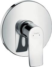 hansgrohe Metris Einhebel-Duscharmatur Unterputz für iBox universal, Messing, 29,3 l/min, Chrom (31685000)