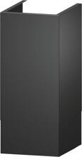 Siemens LZ11IBK62 Kaminverlängerung, 450-854 mm, mattschwarz
