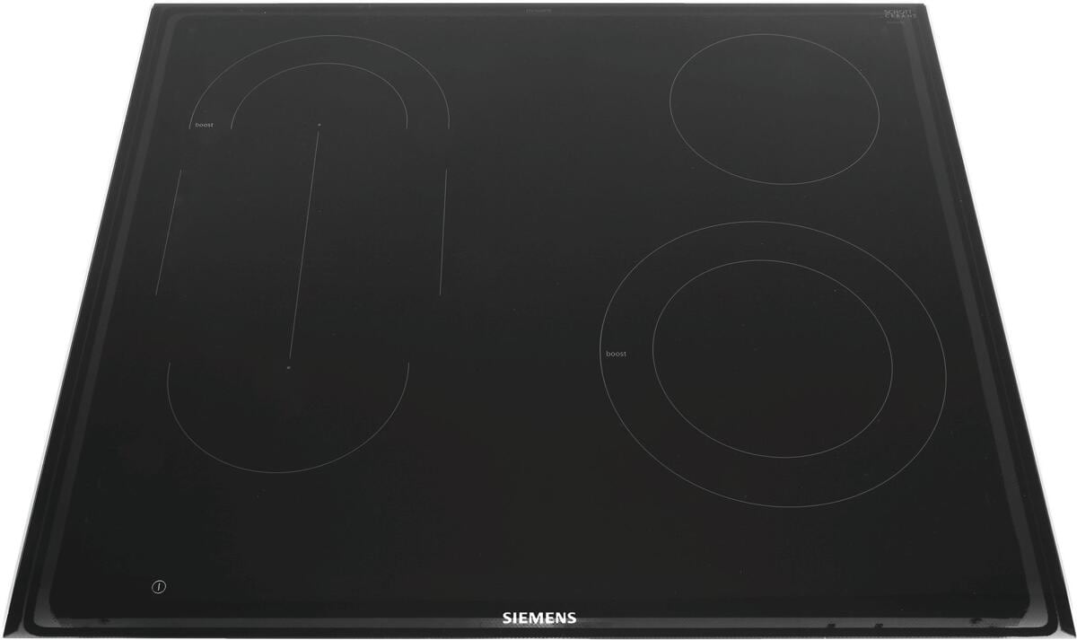 Bosch Siemens 00773348 Glaskeramikfläche, Zierleisten l./r., Facette vorne,, +Rastnasen (ws) 174959,+Erdungsklemme 611061