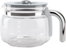 Smeg DCGC01 Ersatz-Glaskaraffe mit Griff und Abdeckung, 10 Tassen, für Filterkaffeemaschine der Modelle DCF02