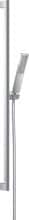 hansgrohe Pulsify E Duschset 100 1 Strahlart wassersparend mit Duschstange 90 cm, Messing, 8 l/min, 100 x 25 mm, Chrom (24380000)