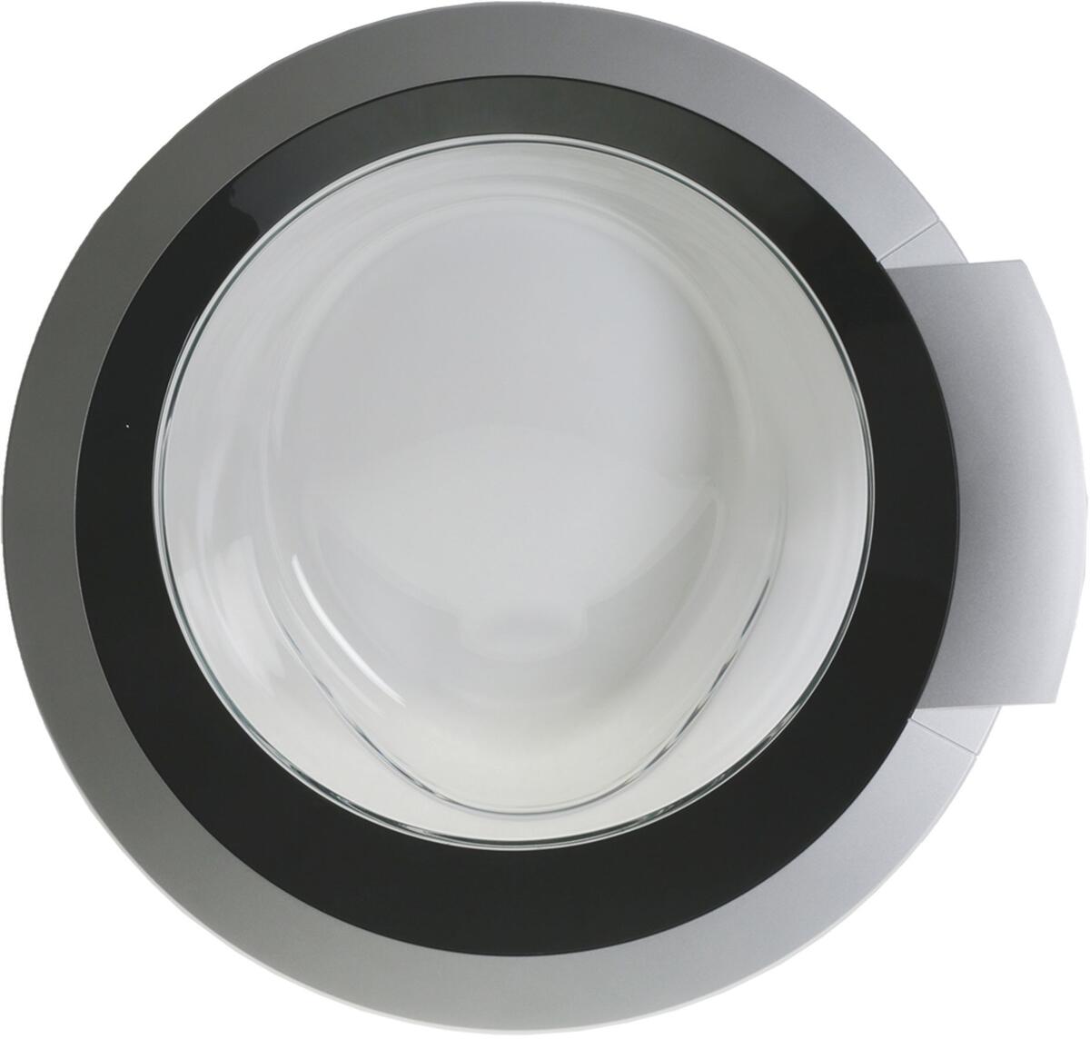 Bosch Siemens 11020164 Fenster, FENSTERKOMPLEX kompl.mit Scharnier silbern/schwarz BO F&G