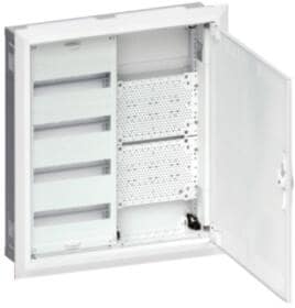 Hager Feldverteiler UP, IP30, SKII, 48PLE + Multimediafeld, Nischenmaße 657x565x115mm