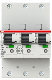 ABB S751/3DR-E40, SLS-Schalter 40A, 3x 1-polig für Hutschiene (2CDH781001R2402)