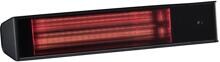Frico BRELG2000RDW-1 RELAX GLASS COMPACT Infrarotstrahler, 2000W, schwarz (333957)