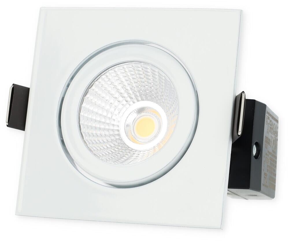 Brumberg BB05 LED-Einbaustrahlerset schaltbar, 6W, 640lm, 3000K, weiß (38365073)