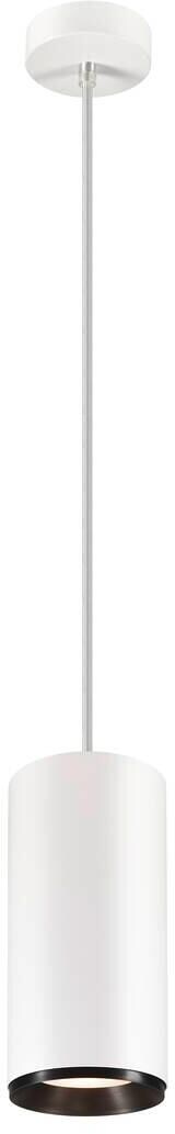 SLV NUMINOS XL PHASE Pendelleuchte, LED, 36°, 36W, 3490lm, 3000K, weiß/schwarz (1005715)