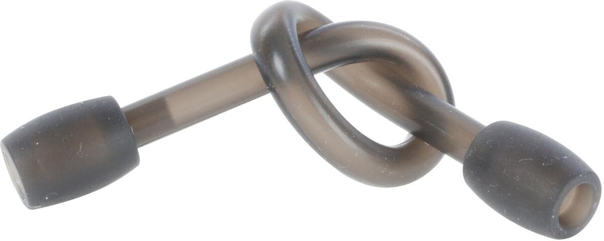 Bosch Siemens 00630605 Saugschlauch, Formschlauch für Milchschäumer, schwarz/transparent, l=166cm/134cm