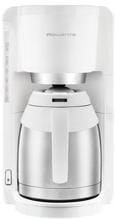 Rowenta CT3811 Adagio  Thermo-Filterkaffeemaschine, 1,25l, 10-15 Tassen, Tropfstopp, weiß/edelstahl