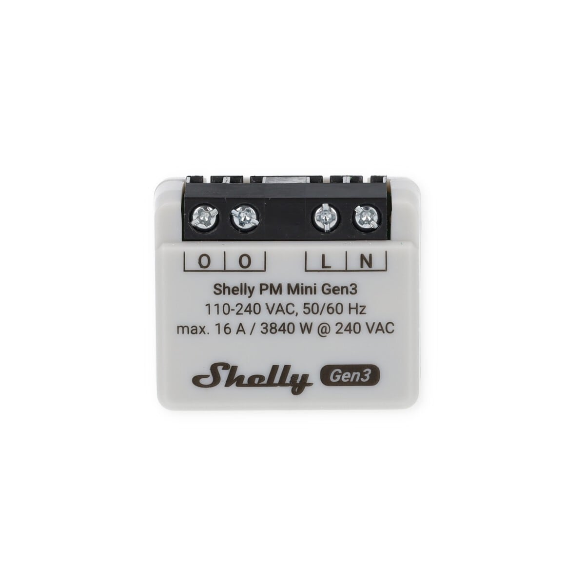 Shelly PM Mini Gen3 Leistungsmesser, WLAN, Bluetooth, 1 Kanal 16 A ...