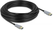Delock Aktives Optisches Kabel HDMI, 4K, 60Hz, 20m, schwarz (85015)