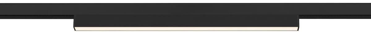 SLV 48V TRACK IN-LINE 44, opal, DALI, Spot, schwarz / schwarz, 14W, 1450lm, 4000K, CRI90, 95° (1006625)