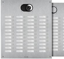 Comelit IX0444 Frontplatte Switch, 44 Teilnehmer, 4-reihig, V4A, SB2, 502x409x2,5 mm