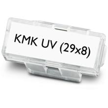 Phoenix Contact Kabelmarkerträger - KMK UV (29X8), transparent, 100 Stück (1014107)