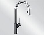 Blanco Carena-S Vario Einhebelmischer, Hochdruck, anthrazit/chrom (521358)