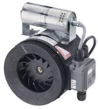Maico ERM Ex t Halbradial-Rohrventilator, Wechselstrom 230 V/50 Hz, explosionsgeschützt, Medium Staub