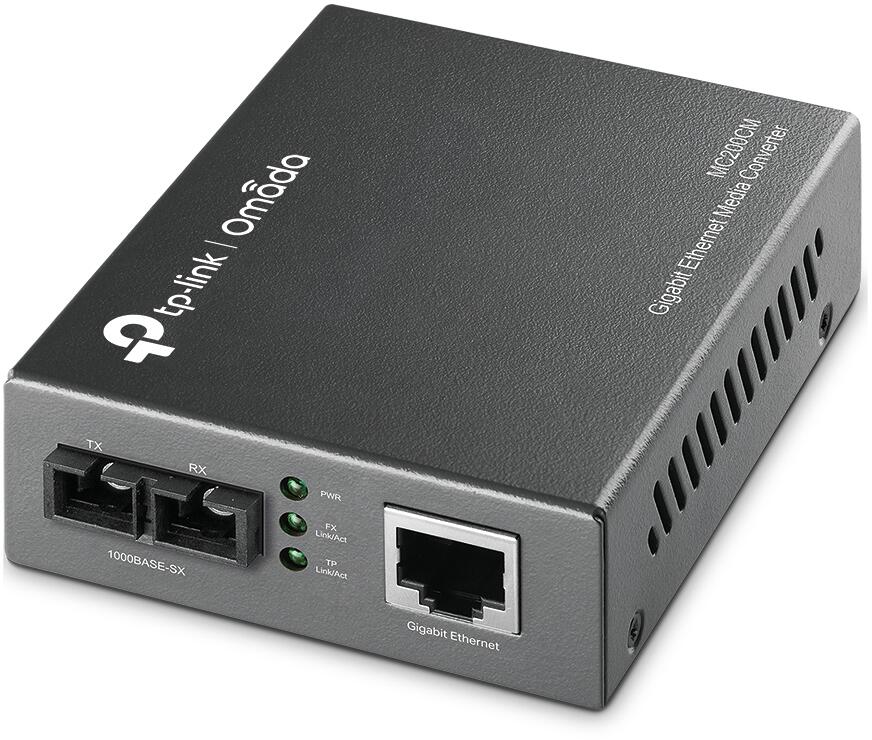 TP-Link Omada Gigabit Multi-Mode Media Converter (MC200CM)