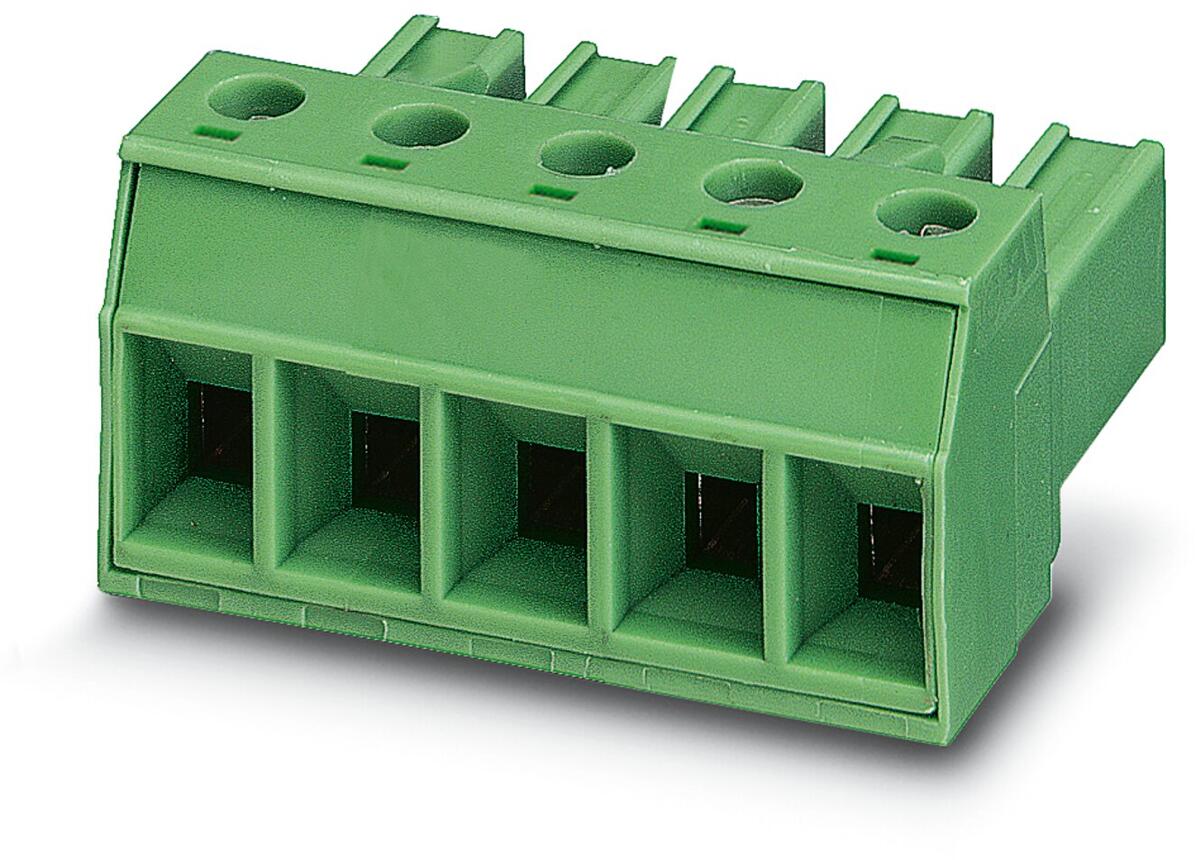 Phoenix Contact Leiterplattenstecker - PC 4/ 5-ST-7,62, 20A, grün, 50 Stück (1804933)