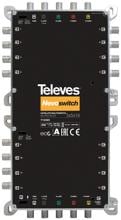 Televes MS512NCQ QUAD-taugliche NEVO Multischalter mit 5 Eingängen und 12 Ausgängen (714404)
