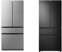 Hisense RF540N4SB French Door Kühl-/Gefrierkombination, 79,4cm breit, 480l, Total No Frost, Türalarm, Super Cool