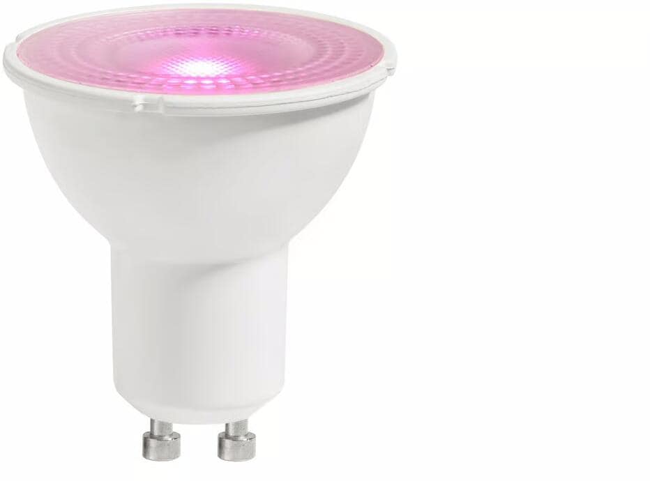 Nordlux Smart GU10 Colour Leuchtmittel, 4,7 Watt, 2200-6500 Kelvin, 380ln, weiß (2170081000)