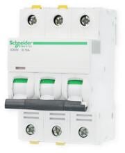 Schneider Electric A9F03316 Leitungsschutzschalter iC60N, 6 kA, B-Charakteristik, 16A, 3-Polig