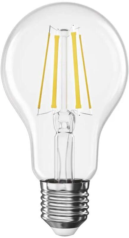 EMOS 1525733498 LED Lampe Filament A60, E27, 5,9W (60W), 806lm, Neutralweiß