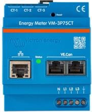 Victron Energiezähler VM-3P75CT, 75A, 3 Phasig, REG, blau (REL200300100)