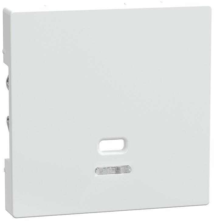 Merten MEG3380-0325 Zentralplatte mit Kontrollfenster für Zugschalter, System M, aktivweiß glänzend