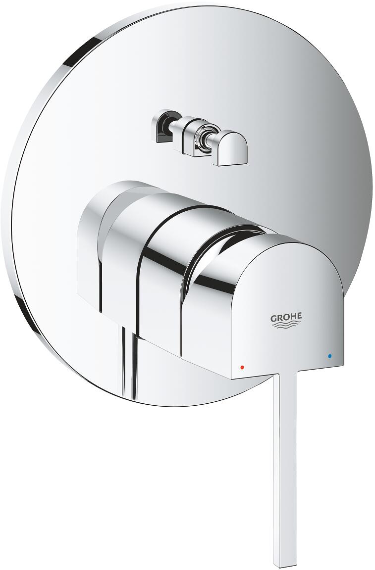 GROHE Plus Einhand-Wannenbatterie, Fertigmontageset für Rapido SmartBox, chrom (24060003)