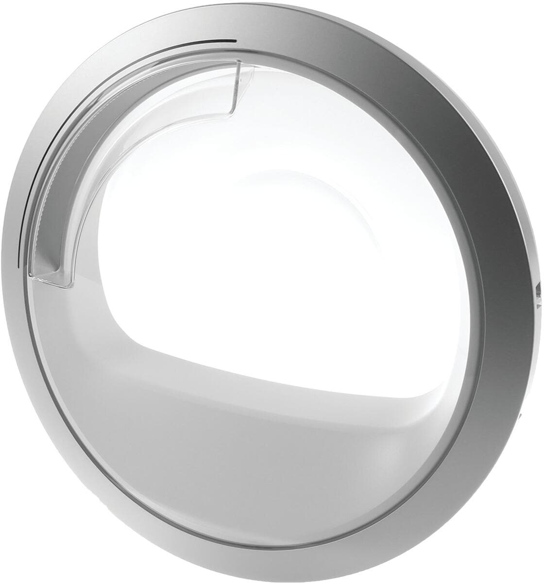 Bosch Siemens 11028777 Fenster, Komplette tuer mit geschweisstem scharnier und haken, (silber-weiß)