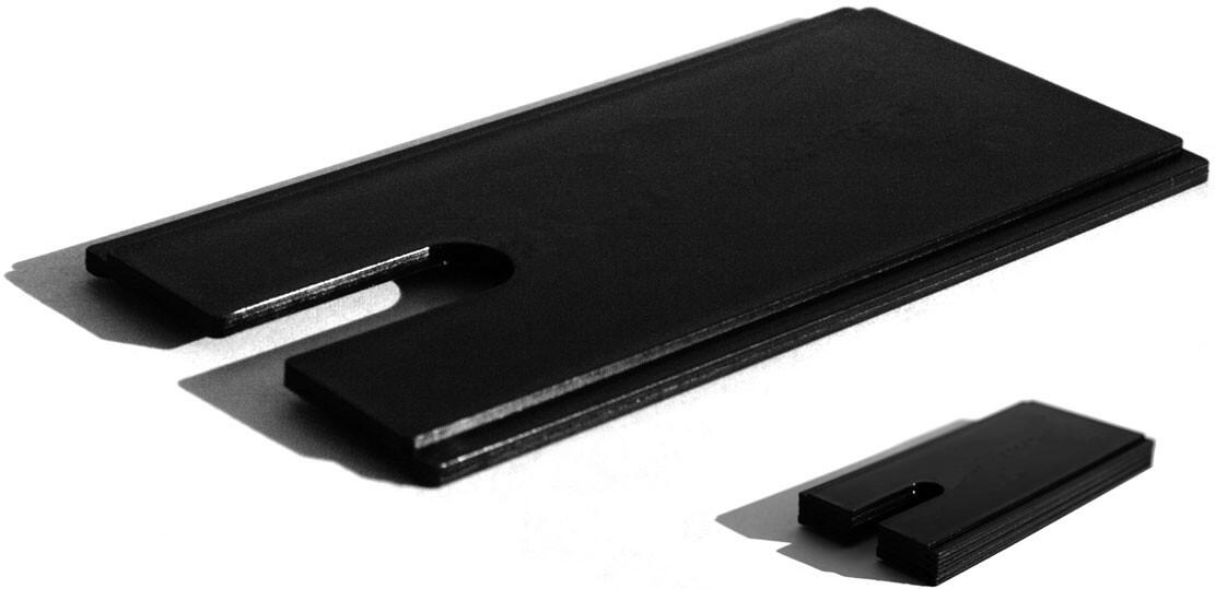 K2 Systems 1002361 Distanzunterlage für Dachhaken, schwarz