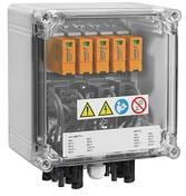 Weidmüller PVN DC 2I 1O 2MPP SPD1R WM4 11 Generatoranschlusskasten, 1100 V, 2 MPP, 2 Eingänge/1 Ausgang pro MPP, Überspannungsschutz I / II, WM4C (286
