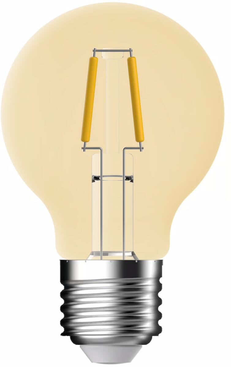 Nordlux Deco E27 G45 Dim Leuchtmittel, 4,2W, 400lm, 2500K, goldfarben (2080152758)