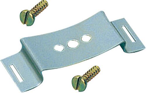 Hager KZ061 Schnellbefestigungsfeder, Breite 10mm, mit Schrauben