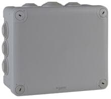 Schneider Electric Mureva BOX Abzweigdose, 10 Tüllen Ø25+2xØ32, 175x150x80mm (ENN05010)