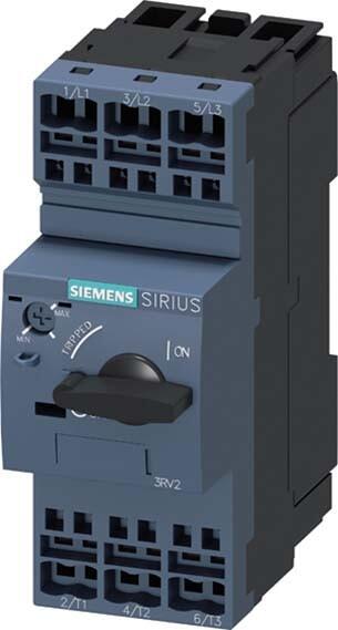 Siemens 3RV2021-4BA20 Leistungsschalter Baugröße S0 für den Motorschutz, CLASS 10 A-Auslöser 13...20 A N-Auslöser 260 A Federzuganschluss
