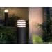 Philips Hue Lucca Outdoor LED Wegeleuchte, 9W, E27, 806lm, 2700K, anthrazit (915005561401)