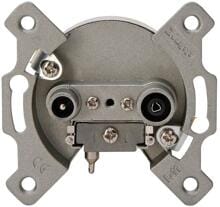 Kopp 923900180 Antennensteckdose, TV/RF, Durchgangsdose und/oder Enddose