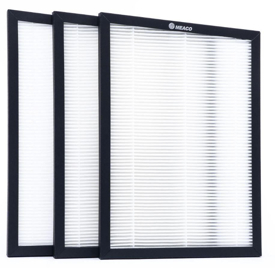 Meaco HEPA Filter 3er-Pack Für 12L Low Energy, Luftreiniger