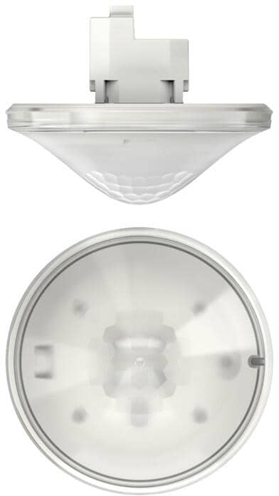 Theben thePrema P360-101 E UP WH Präsenzmelder (PIR) Deckenmontage Unterputz innen, 360° quadratisch, 9 x 9 m, 1 Kanal Licht, 1 Kanal Präsenz für HKL,